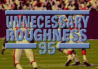Pantallazo de Unnecessary Roughness '95 para Sega Megadrive