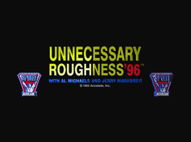 Pantallazo de Unnecessary Roughness '96 para PC