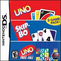 Caratula de Uno / Skip-Bo / Uno Freefall para Nintendo DS