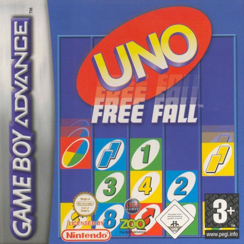 Caratula de Uno Free Fall para Game Boy Advance