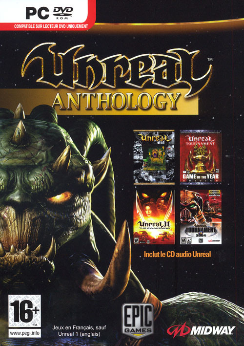 Caratula de Unreal Anthology para PC