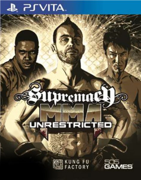 Caratula de Unrestricted Supremacy MMA para PS Vita