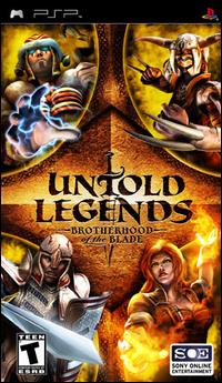 Caratula de Untold Legends: Brotherhood of the Blade para PSP