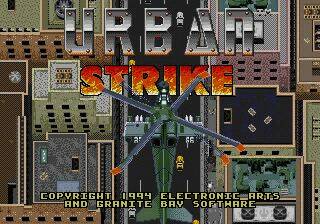 Pantallazo de Urban Strike para Sega Megadrive