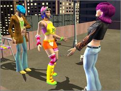 Pantallazo de Urbz: Sims in the City, The para Xbox