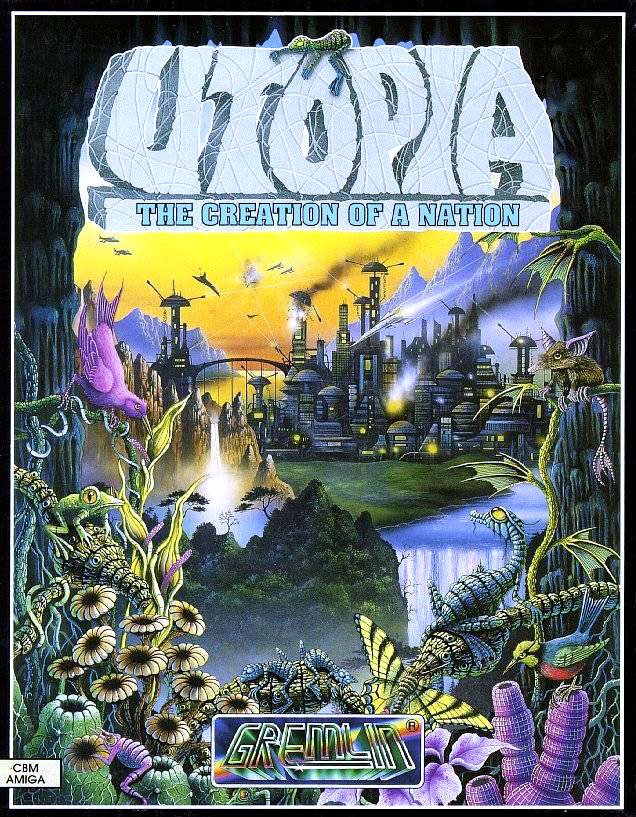 Caratula de Utopia: The Creation of a Nation para Amiga