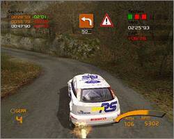 Pantallazo de V-Rally 3 para PlayStation 2