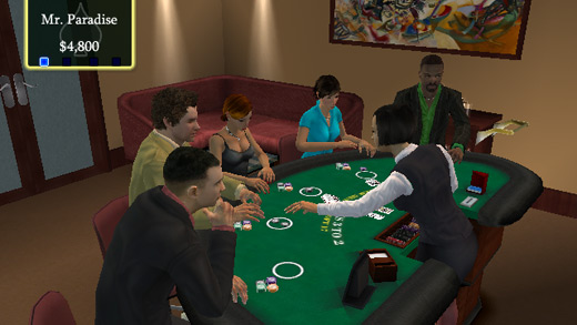 Pantallazo de V.I.P. Casino: Blackjack (Wii Ware) para Wii