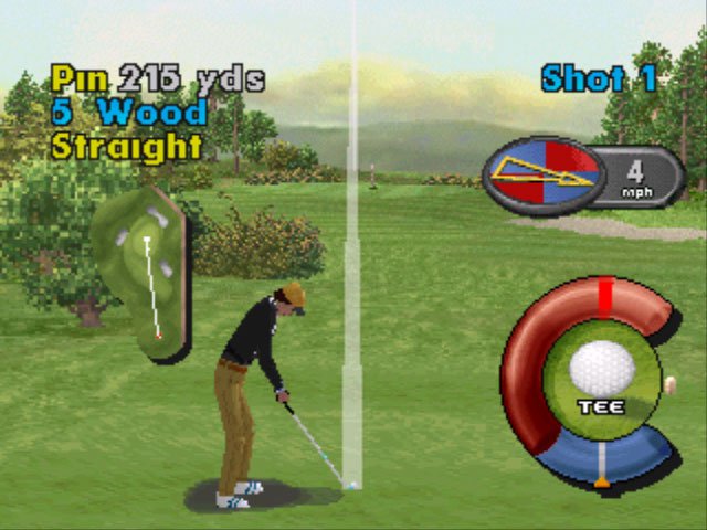 Pantallazo de VR Golf '97 para PlayStation