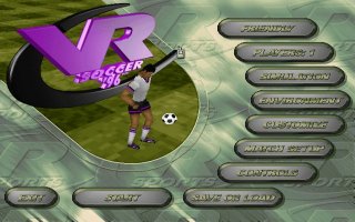 Pantallazo de VR Soccer '96 para PC