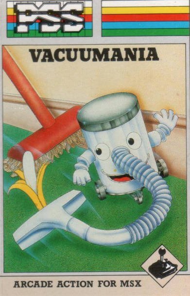Caratula de Vacuumania para MSX