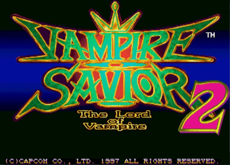 Pantallazo de Vampire Savior 2: The Lord of Vampire para M.A.M.E.