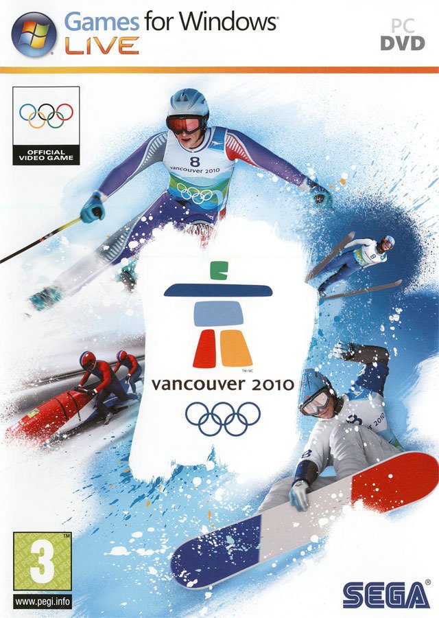 Caratula de Vancouver 2010 - el Videojuego Oficial de los Juegos Olímpicos de Invierno 2010 para PC