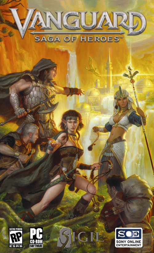 Caratula de Vanguard: Saga of Heroes para PC