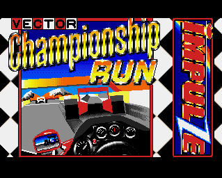 Pantallazo de Vector Championship Run para Amiga