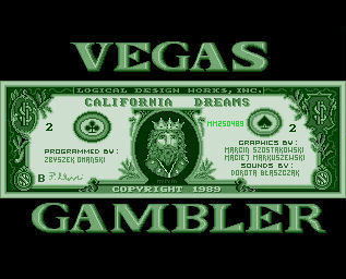 Pantallazo de Vegas Gambler para Amiga
