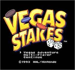 Pantallazo de Vegas Stakes para Super Nintendo