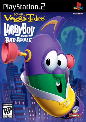 Caratula de Veggie Tales: Larry Boy & The Bad Apple para PlayStation 2