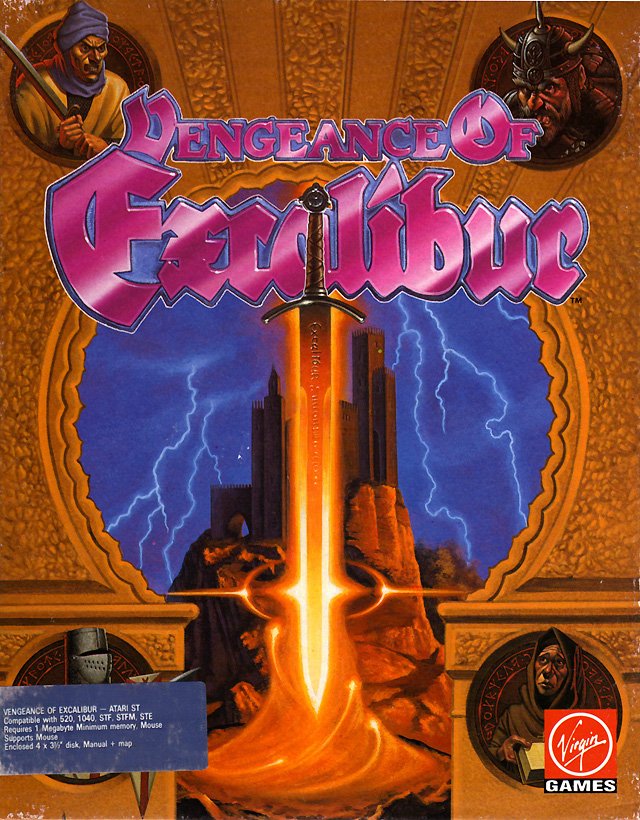 Caratula de Vengeance of Excalibur para Atari ST