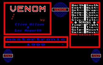 Pantallazo de Venom para Amstrad CPC