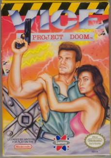 Caratula de Vice: Project Doom para Nintendo (NES)