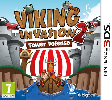 Caratula de Viking Invasion 2 - Tower Defense para Nintendo 3DS