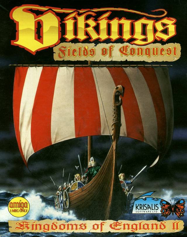Caratula de Vikings: Fields of Conquest - Kingdoms of England II para Amiga