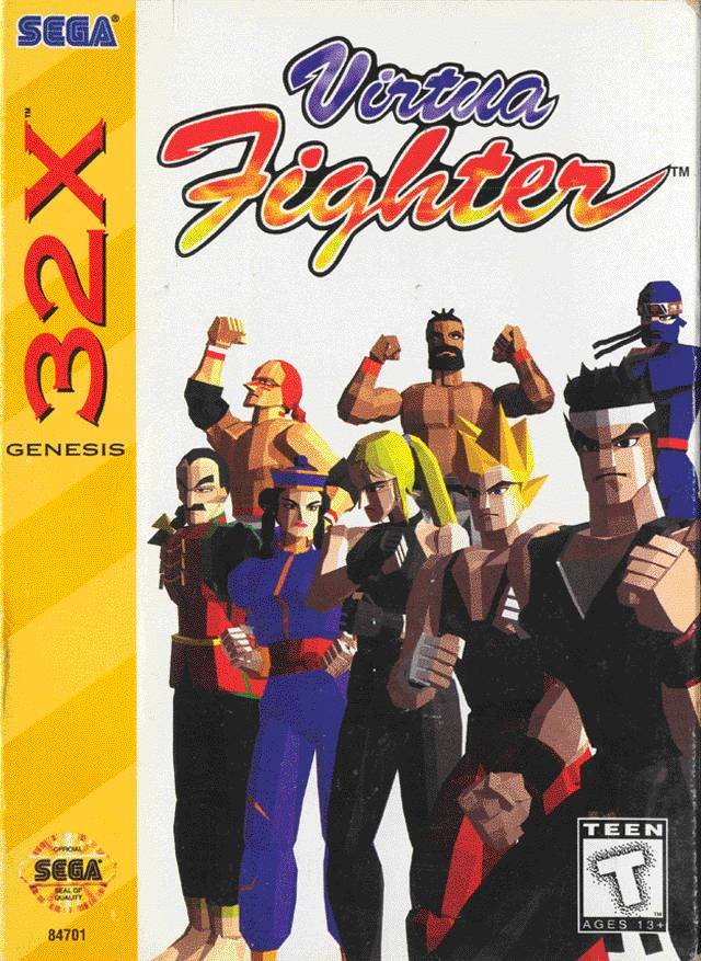 Caratula de Virtua Fighter para Sega 32x