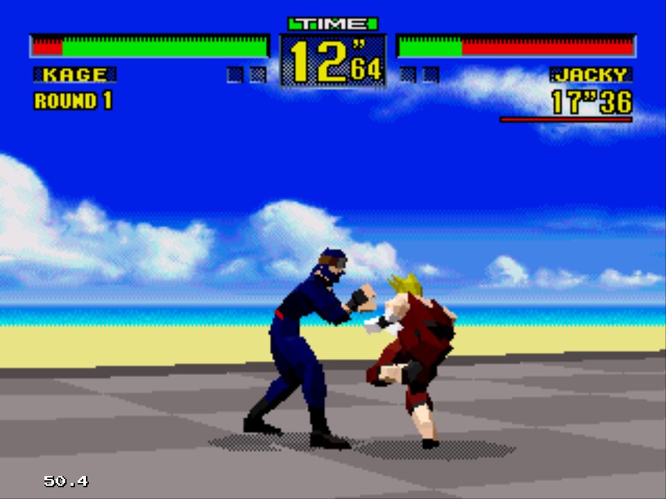 Pantallazo de Virtua Fighter para Sega 32x