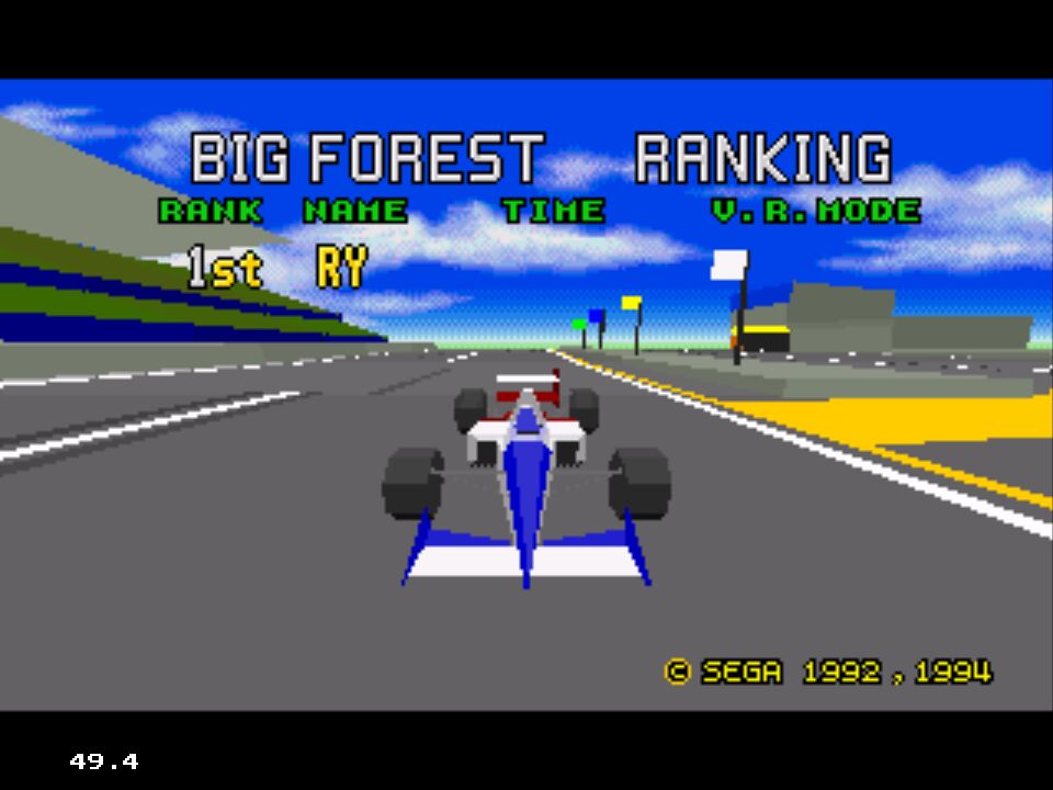 Pantallazo de Virtua Racing Deluxe para Sega 32x