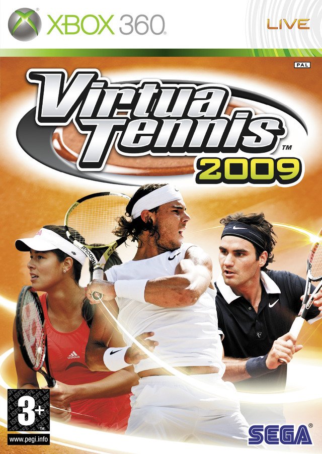 Caratula de Virtua Tennis 2009 para Xbox 360