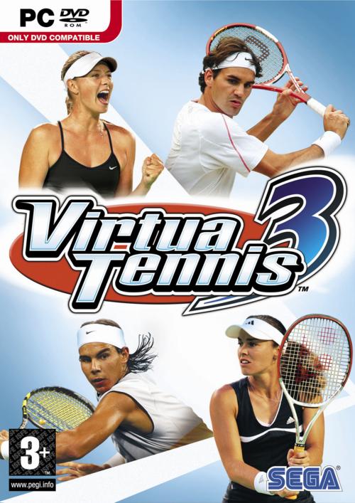 Caratula de Virtua Tennis 3 para PC
