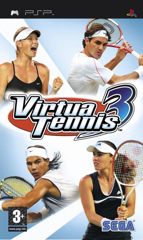 Caratula de Virtua Tennis 3 para PSP