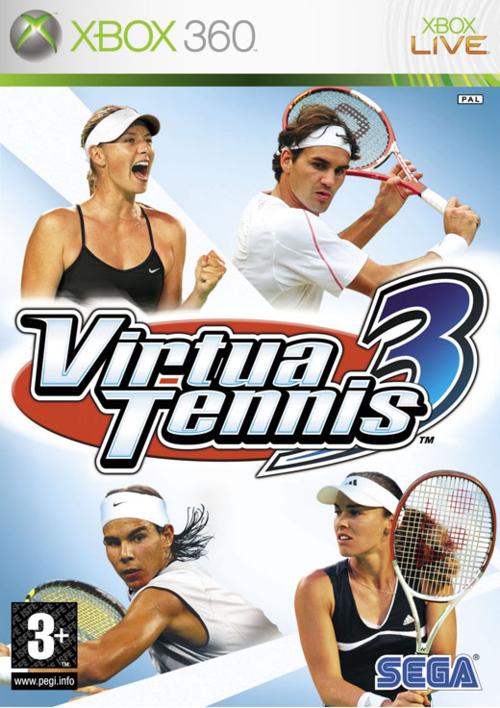 Caratula de Virtua Tennis 3 para Xbox 360