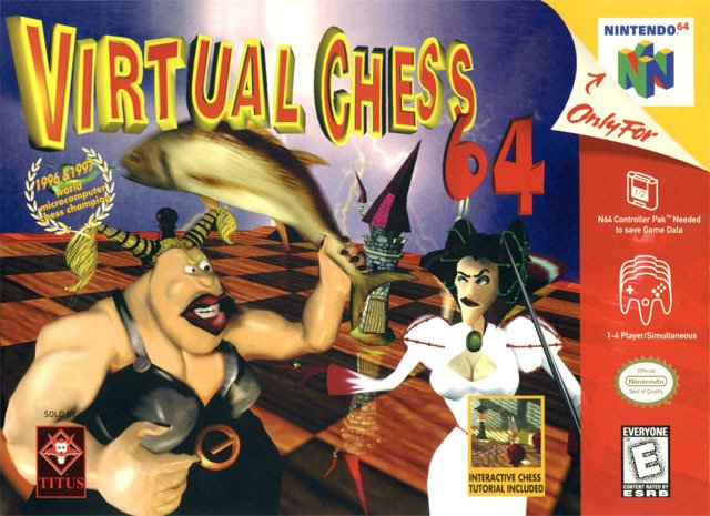 Caratula de Virtual Chess 64 para Nintendo 64