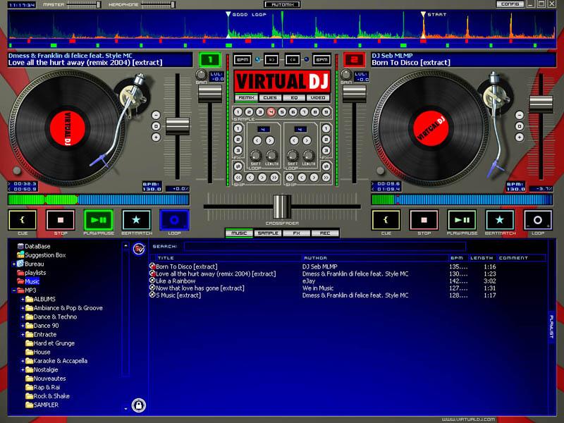 Pantallazo de Virtual DJ Home Edition para PC