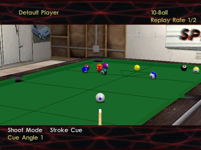 Pantallazo de Virtual Pool 3 para PlayStation