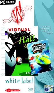 Caratula de Virtual Pool Hall & Power Boat Racing para PC