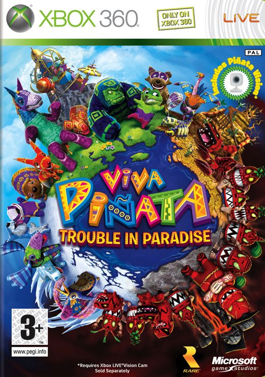Caratula de Viva Piñata: Trouble in Paradise para Xbox 360