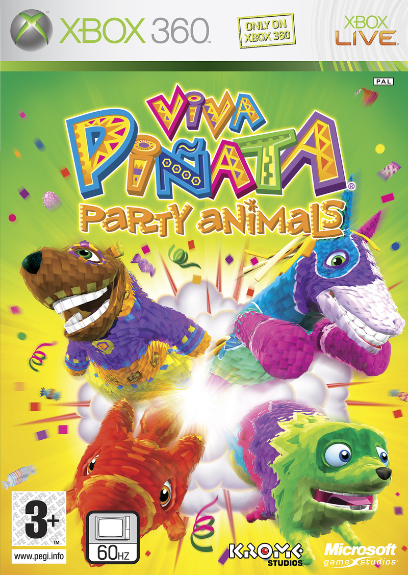 Caratula de Viva Piñata Party Animals para Xbox 360