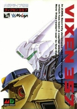 Caratula de Vixen 357 (Japonés) para Sega Megadrive