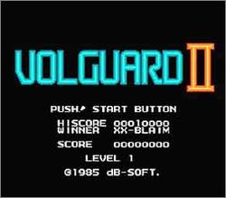 Pantallazo de Volguard II para Nintendo (NES)