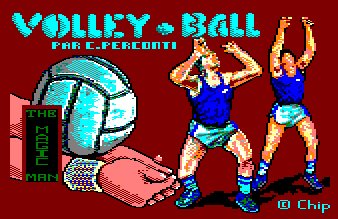 Pantallazo de Volley Ball para Amstrad CPC
