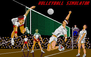Pantallazo de Volleyball Simulator para Atari ST