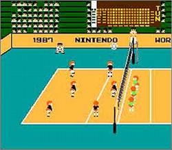 Pantallazo de Volleyball para Nintendo (NES)