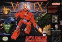 Caratula de Vortex para Super Nintendo
