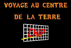 Pantallazo de Voyage Au Centre De La Terre para Amstrad CPC