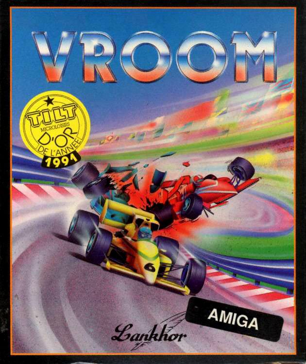 Caratula de Vroom para Amiga