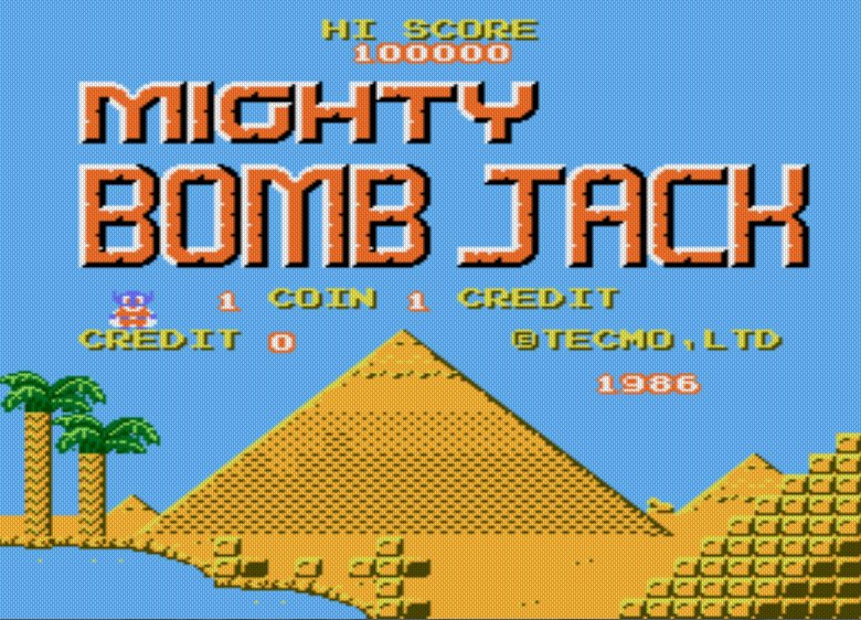 Pantallazo de Vs. Mighty Bomb Jack para M.A.M.E.