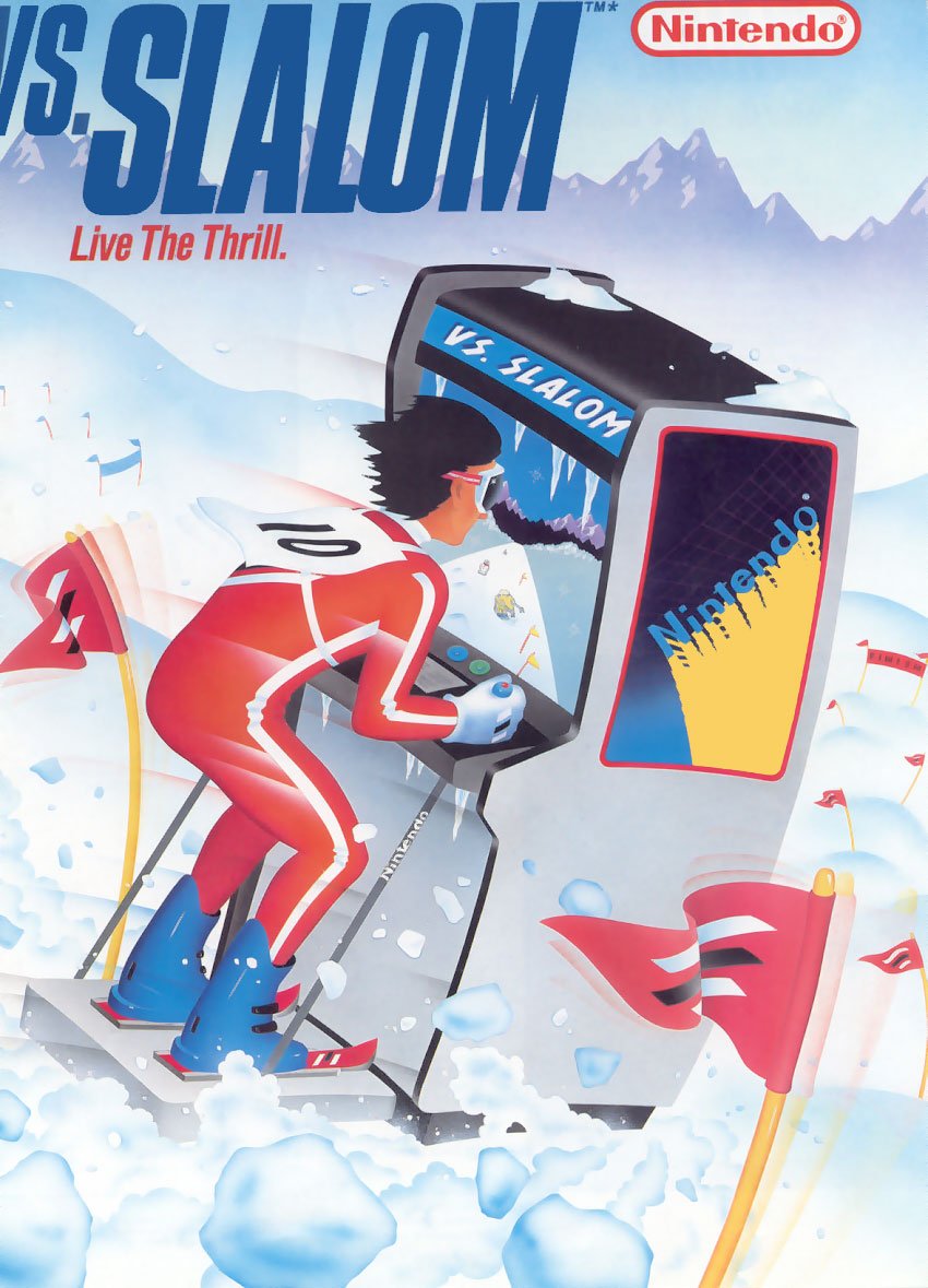 Caratula de Vs. Slalom para M.A.M.E.